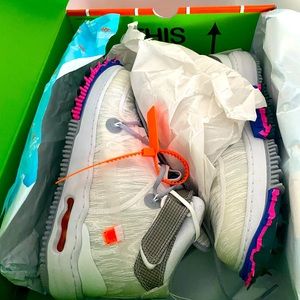 Nike Air Force 1 x Off White size US 11.5 Never worn. White.